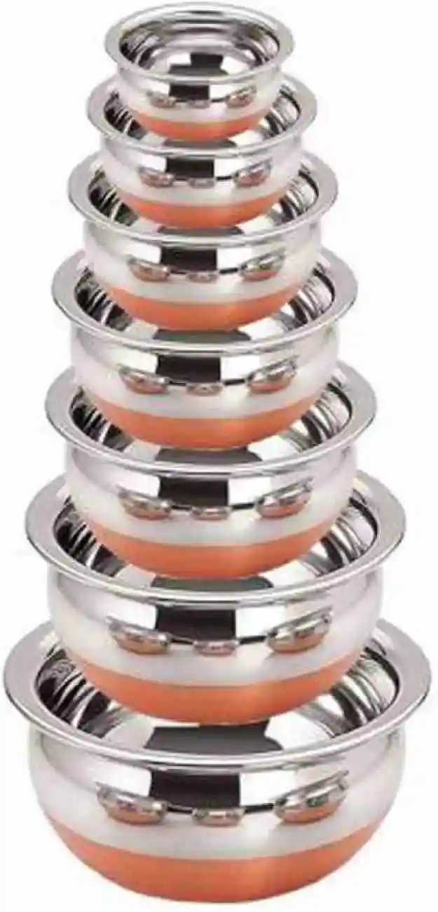 7 pcs handi Set, Stainless Steel