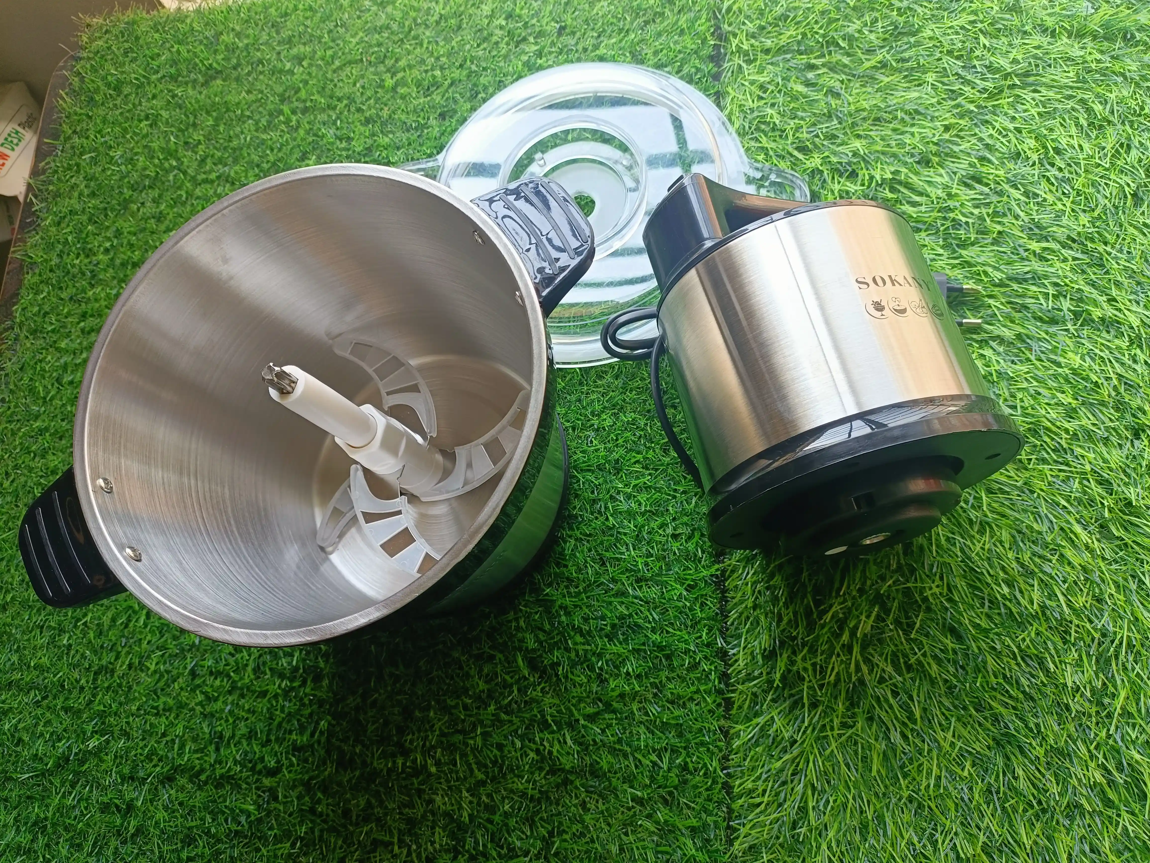 Sokany 800watt meat Grinder and blender (model-7005A)3.Lt