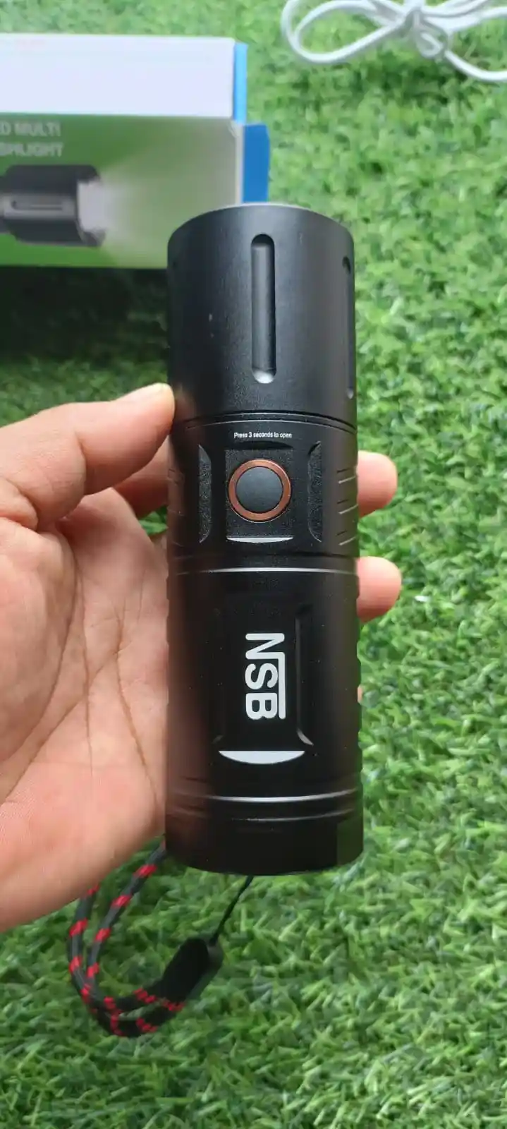 NSB flashlight with power bank facality