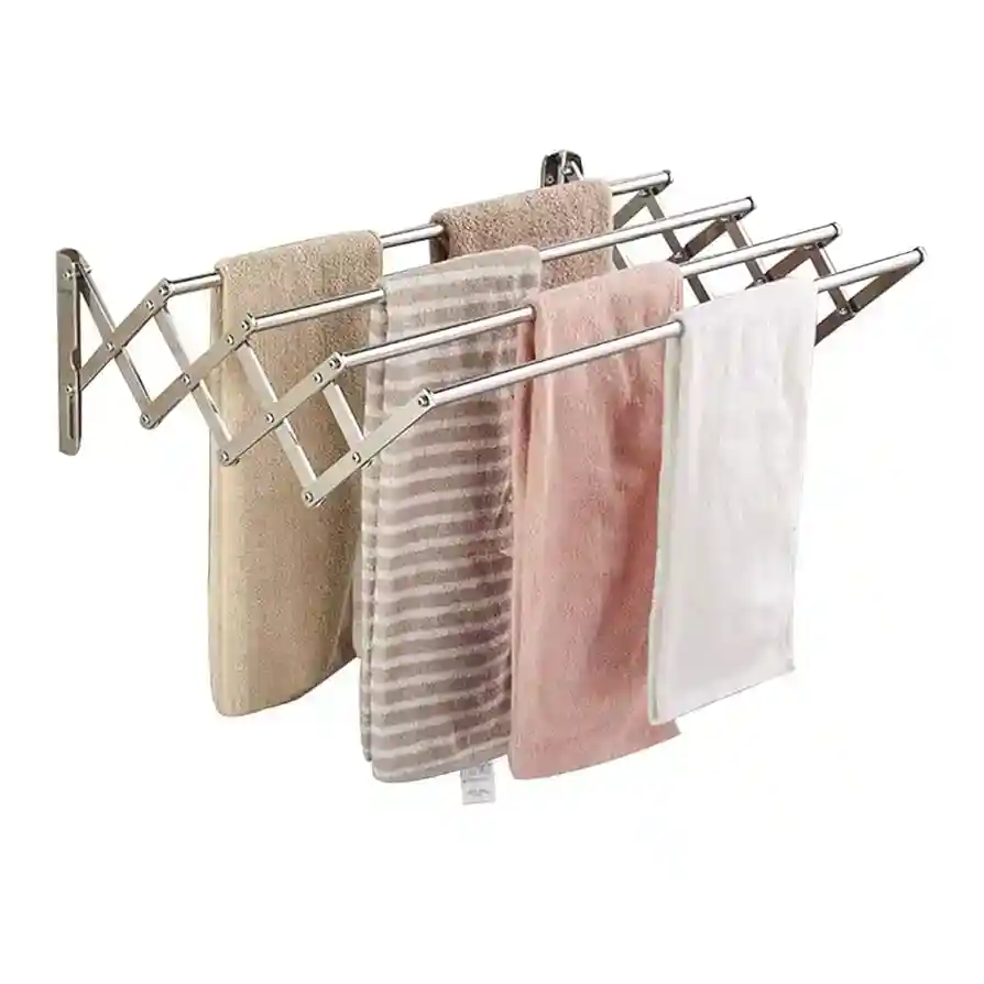 Wall mounted clothes drying Hanger