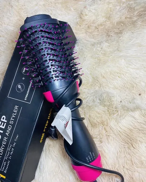 One step hair dryer and styler