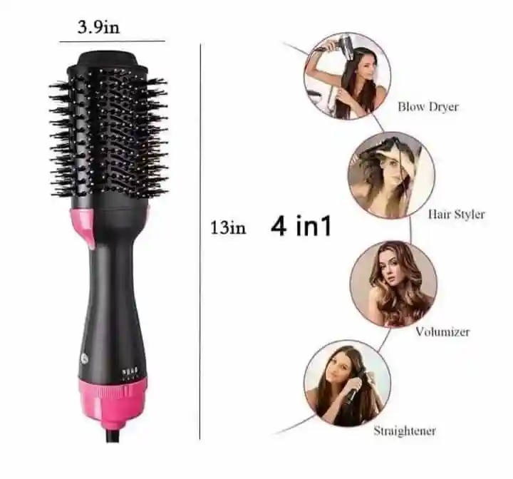 One step hair dryer and styler